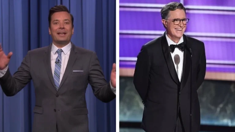 Jimmy Fallon e Stephen Colbert reagem a suspensão de programa de Kimmel