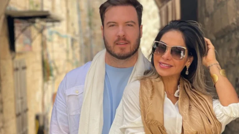 Maíra Cardi defende Nigro após críticas por ele tomar banho com enteada