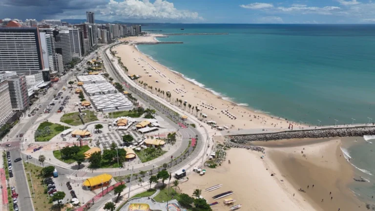 Fortaleza terá semana com céu parcialmente nublado e possibilidade de chuva