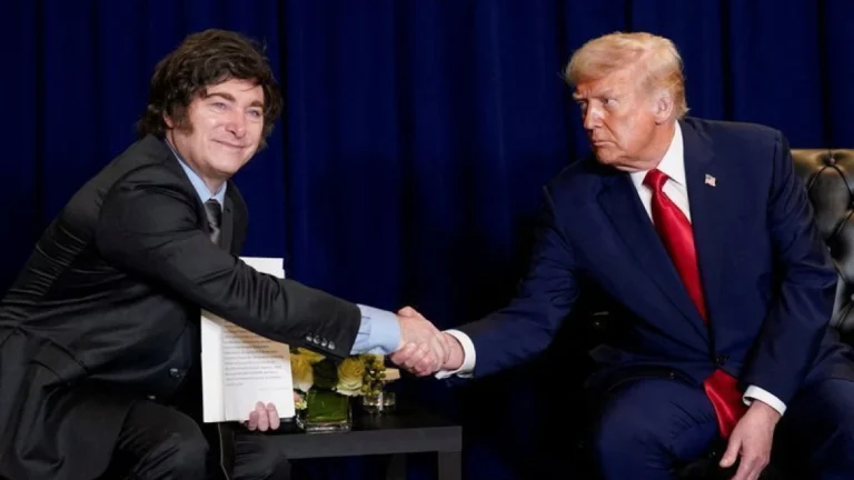 Trump se reunirá com Milei enquanto vendas de soja podem prejudicar acordo
