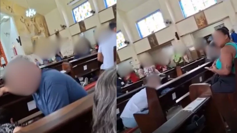 Tiroteio interrompe missa de Cosme e Damião e causa pânico em igreja no RJ