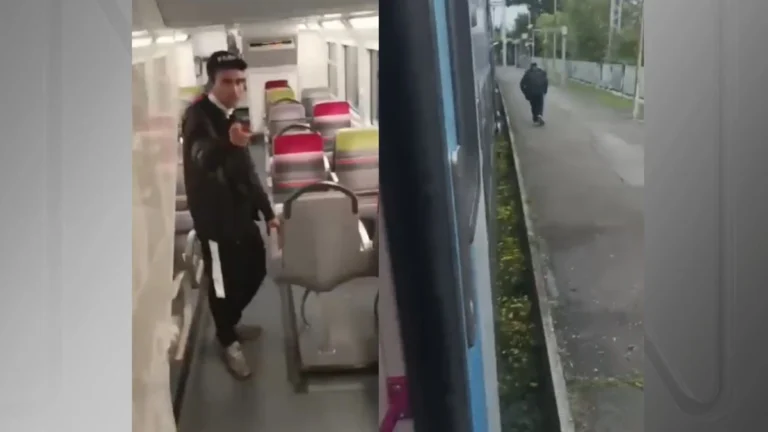 Vídeo mostra homem que tentou estuprar brasileira dentro de trem em Paris