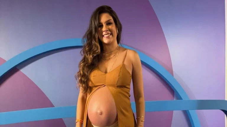 Renata Silveira mostra dificuldades de se vestir na gravidez; veja vídeo