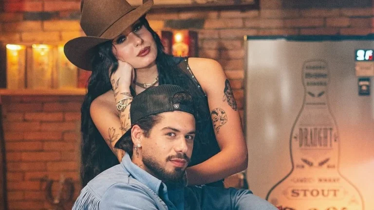 Zé Felipe posa com Ana Castela e detalhe fofo em moletom chama atenção