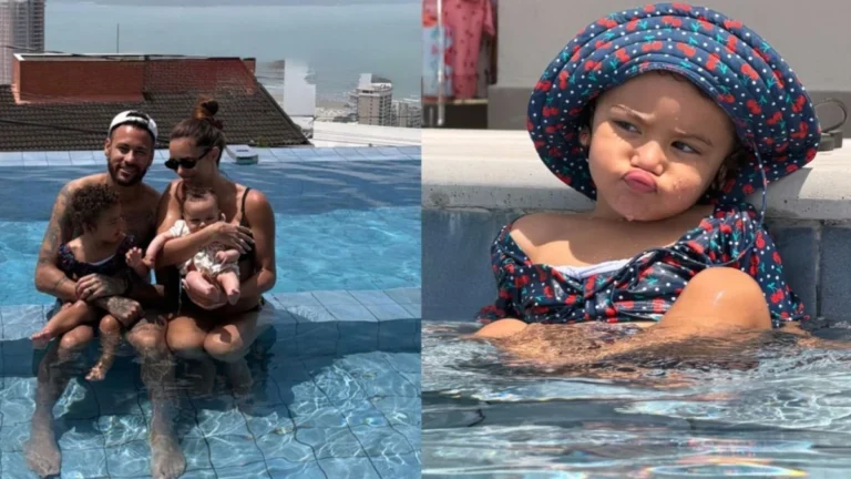 Bruna Biancardi mostra manhã com Neymar e as filhas do casal