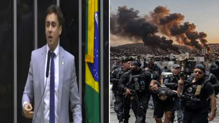 Nikolas faz declaração polêmica sobre megaoperação no Rio