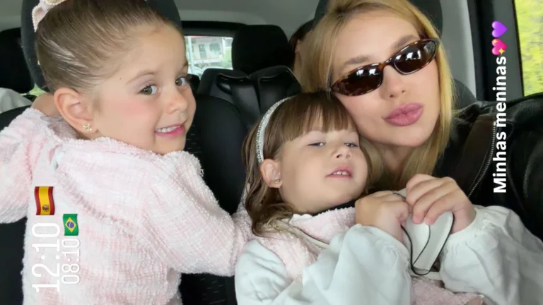 Virginia passeia com filhos em Madrid após curtir festa de Halloween; veja