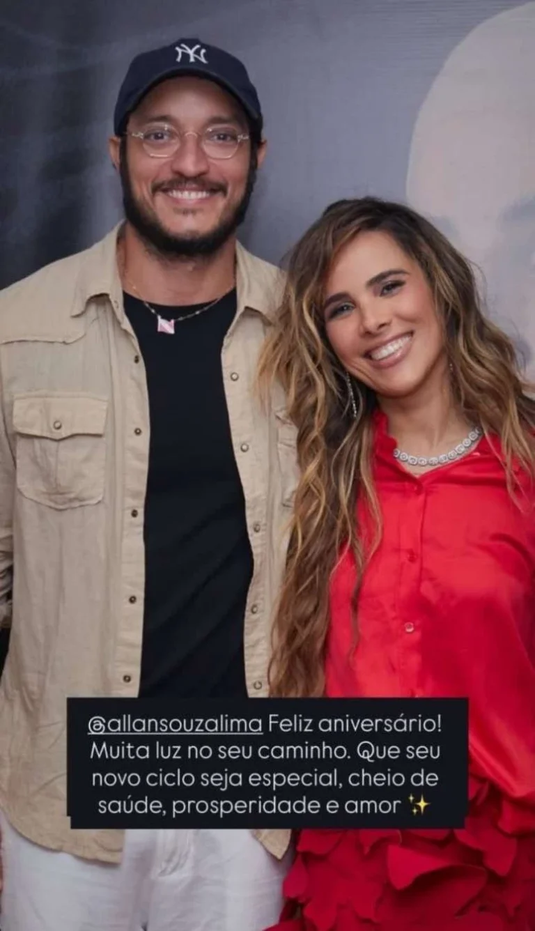 Wanessa Camargo se declara para Allan Souza: Amor