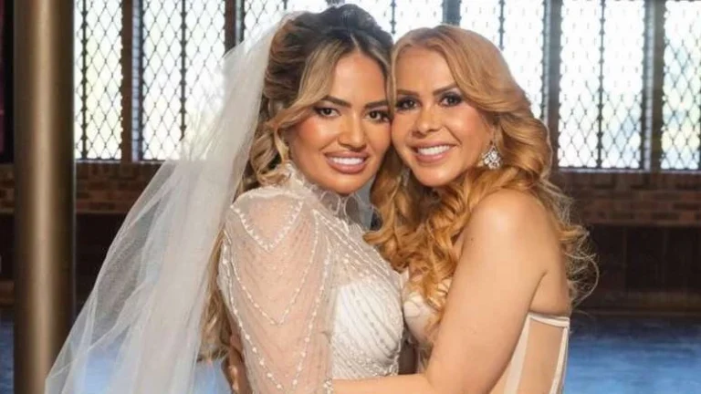 Filha de Joelma rebate críticas ao look polêmico da mãe em casamento: É inveja