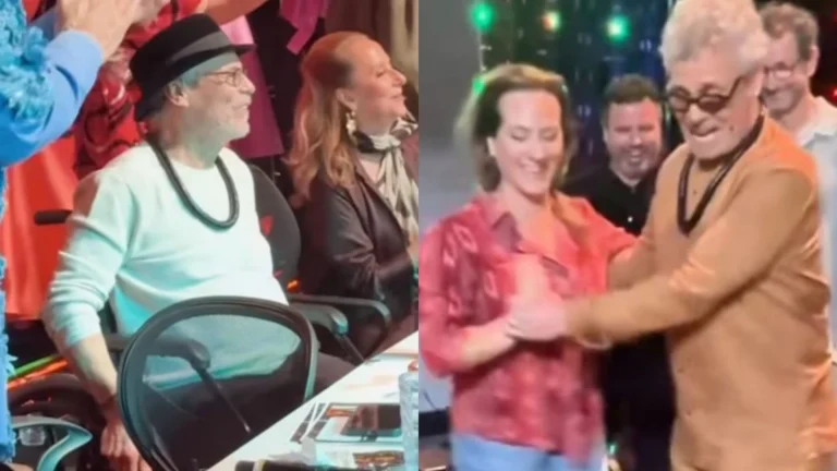 Após meses na cadeira de rodas, Carlinhos de Jesus dança nos bastidores