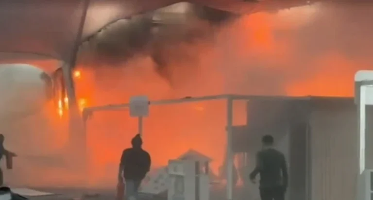 Incêndio atinge Zona Azul da COP30 em Belém, onde países realizam negociações