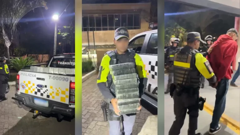 Dupla foge de blitz e é presa com cocaína e maconha em São Paulo