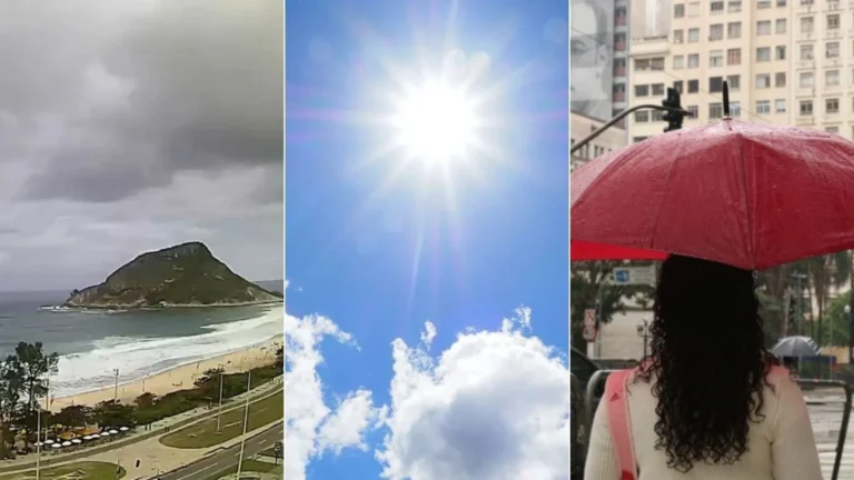 Final de semana deve ser de chuvas pelo Brasil; veja previsão
