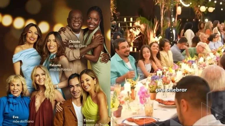 Ticiane Pinheiro surpreende ao aparecer com a família na nova vinheta de fim de ano da Globo
