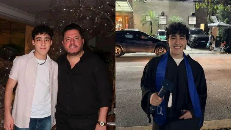 Filho de Bruno, da dupla com Marrone, celebra formatura e faz declaração surpreendente: Não acreditou