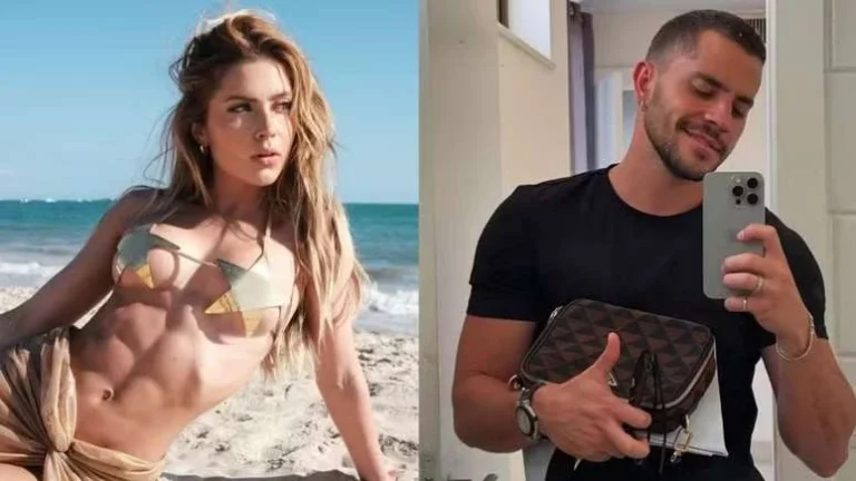 FLAGRA! Não assumidos, Jade Picon e André Lamoglia trocam beijos em praia do Rio