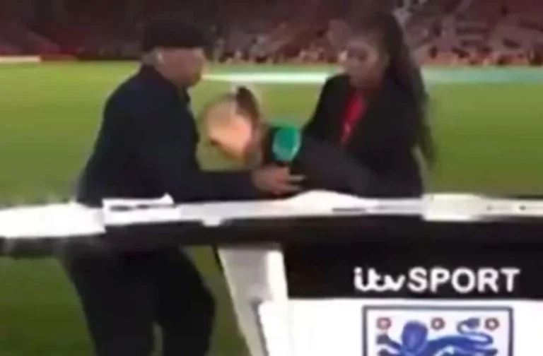 Vídeo: jornalista desmaia durante transmissão ao vivo e é salva por ex-jogador