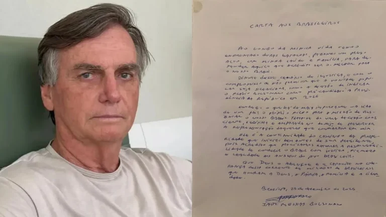 Confira a íntegra da carta de Bolsonaro compartilhada pouco antes de cirurgia