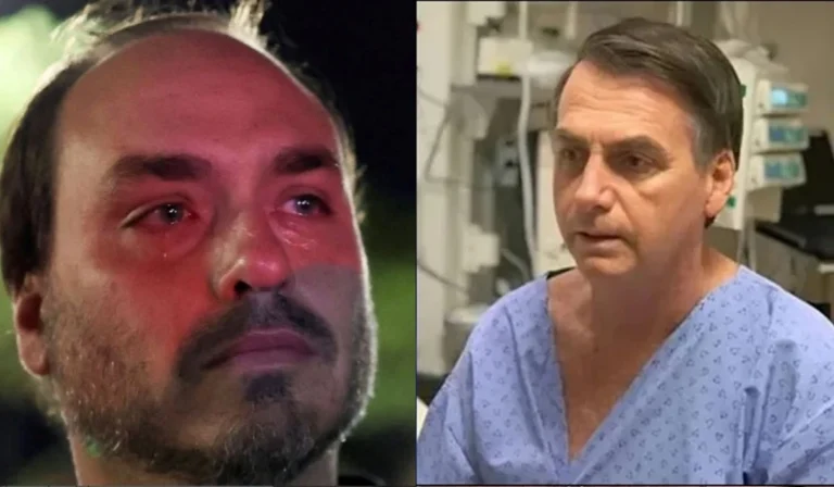 Carlos rompe o silêncio e atualiza quadro de saúde de Bolsonaro após intervenções: “Voltou”