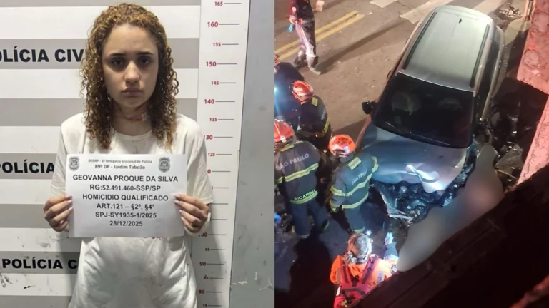 Com ciúmes, mulher atropela e mata namorado e garota na garupa