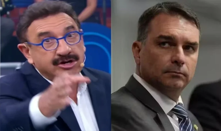 Ratinho se manifesta, porém Flávio Bolsonaro rebate opinião de apresentador: ‘Ninguém aguenta mais’