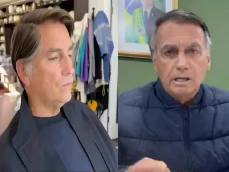 Ator Jim Caviezel quebra protocolo e manda recado à família Bolsonaro