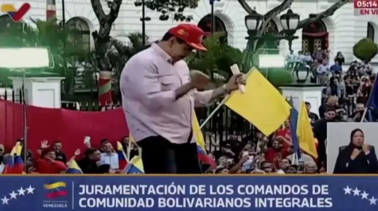 Maduro dança ao som de remix “Paz, sim, não à guerra” na Venezuela