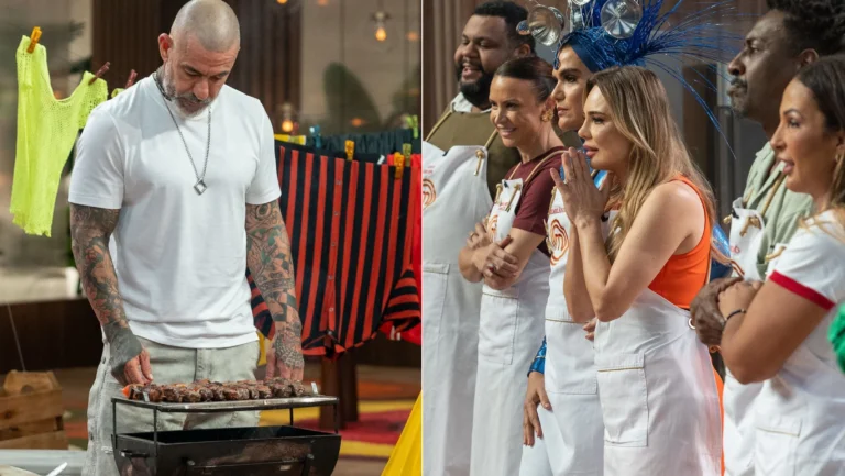 “MasterChef Celebridades”: Fogaça ensina famosos a fazer churrasco na laje