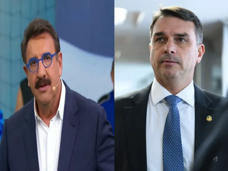 Após rompimento com Zezé, Ratinho surpreende e leva Flávio Bolsonaro ao SBT