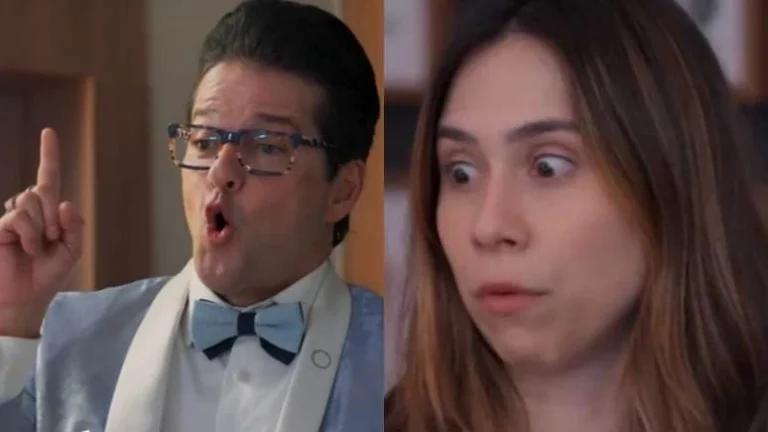 Três Graças: Lucélia decide aplicar golpe em Crô e perde o chão com atitude do ex-mordomo