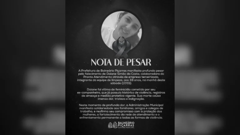 Homem mata ex-companheira a tiros em frente a um quartel da PM em SC
