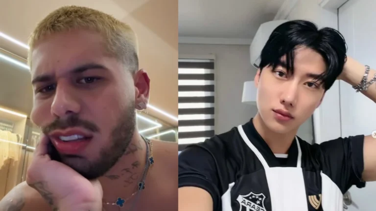 Após Ana ganhar cantada de coreano, Zé Felipe reage: “Vai pra lá, safado”