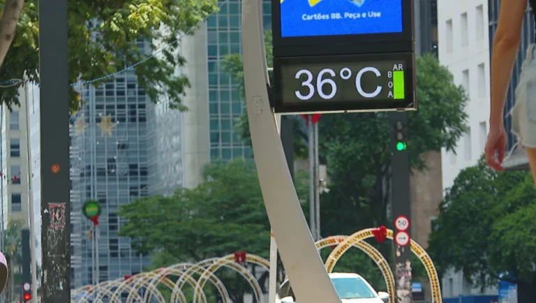 SP tem calor extremo e previsão indica temporais isolados nos próximos dias