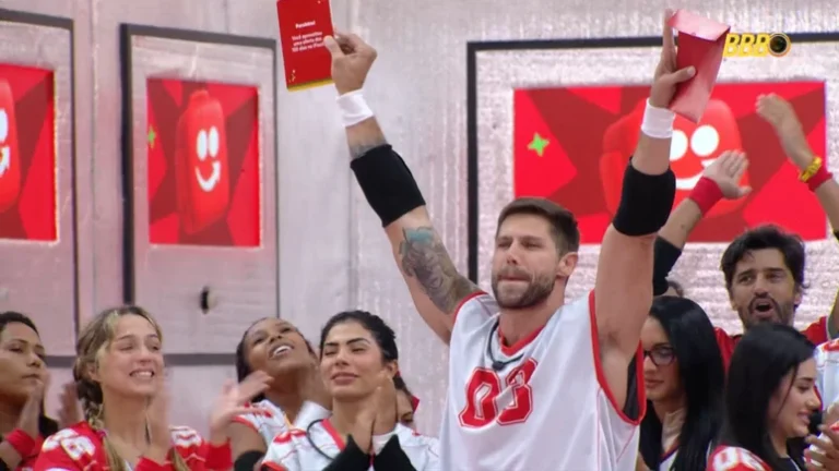 BBB26: Jonas vence a prova do anjo pela segunda vez consecutiva