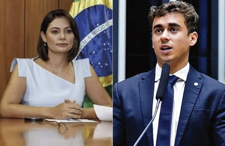 Fala de Michelle sobre Nikolas e Bolsonaro chama atenção de apoiadores nas redes sociais