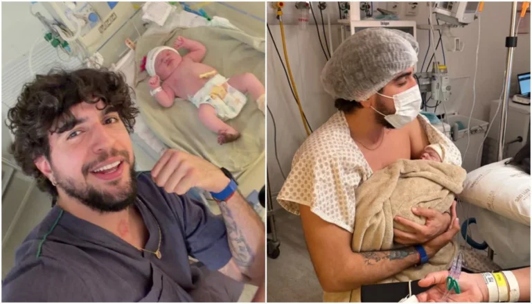 Nattan erra nome de Zuza, filha com Rafa Kalimann, e se corrige