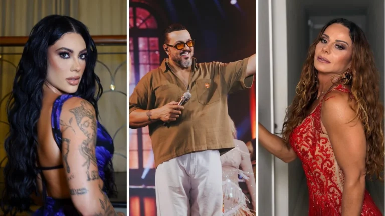 “Três Graças”: namorada de Belo fala sobre beijo do cantor e Viviane Araújo