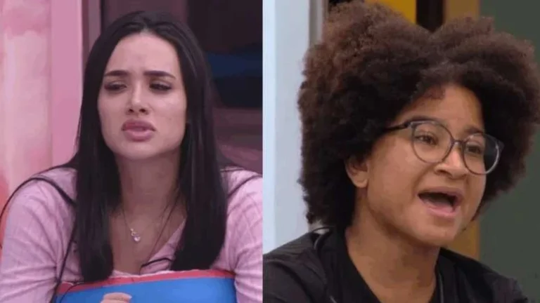 BBB 26: Expulsão? Jordana acusa Milena de agressão: Me empurrou