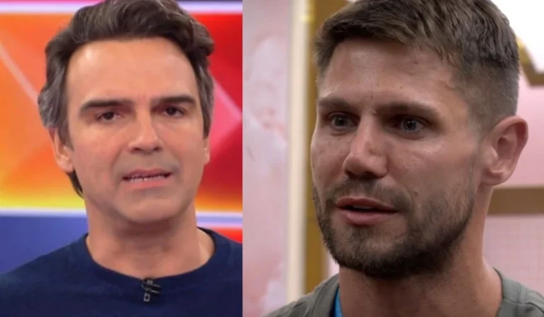 Tadeu Schmidt entra ao vivo e pega Jonas de surpresa: ‘Um aviso importante’