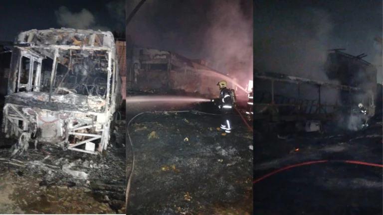 Incêndio atinge fábrica de colchões no Ceará pela segunda vez em dez dias