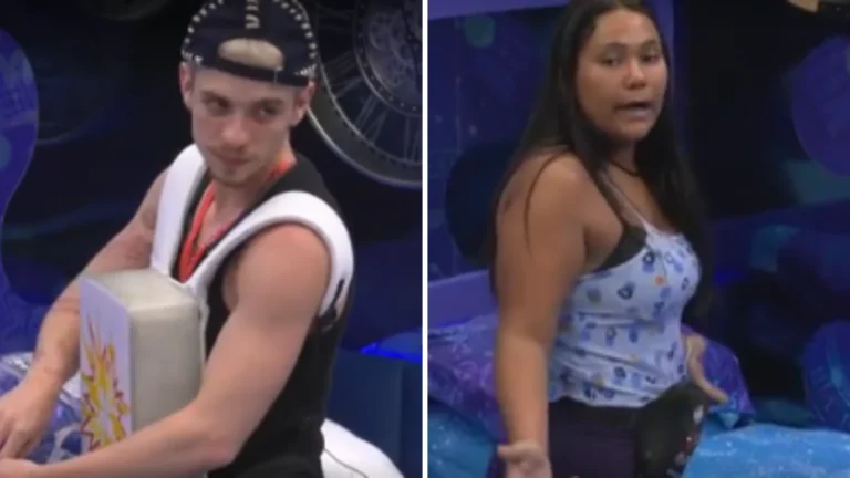 Aliados, Juliano e Chaiany discutem no BBB 26: “Menino mimado”