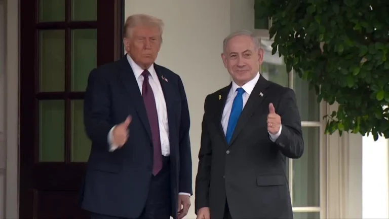 Trump informou Netanyahu em reunião que continuará buscando acordo com Irã