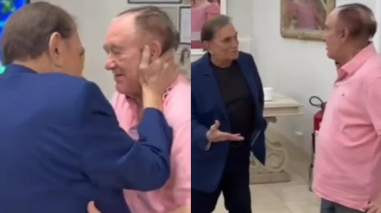 Renato Aragão mostra encontro com Dedé Santana e fãs se agitam: “Saudade”