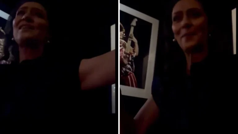 Maria Fernanda Cândido canta Clara Nunes em restaurante após Oscar; veja
