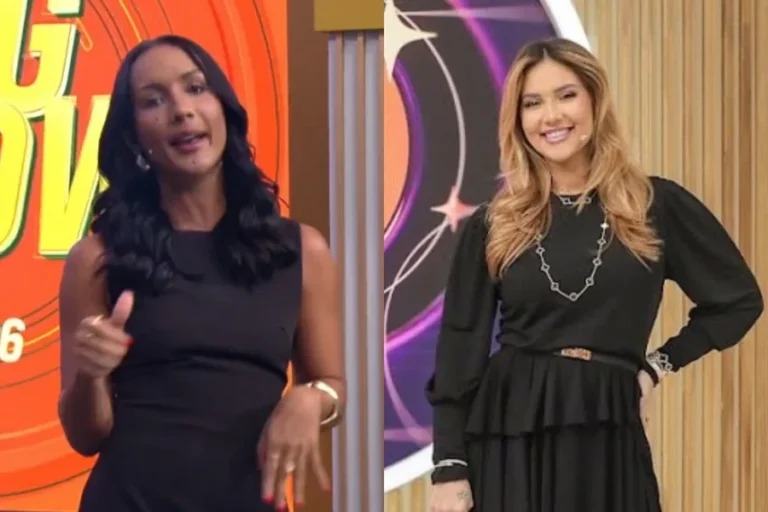 Maxiane “estreia” como apresentadora e é comparada com Virginia