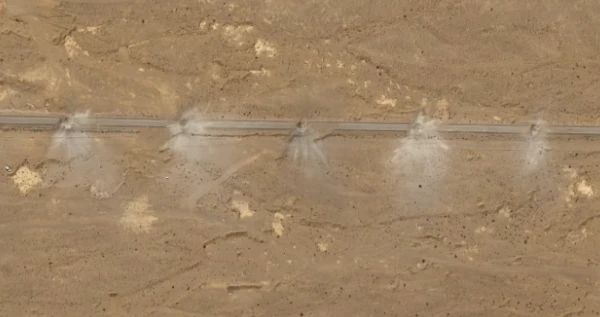 Imagens de satélite revelam crateras no irã após resgate de piloto dos EUA