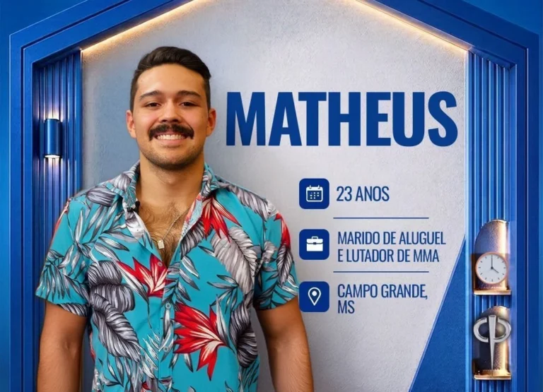 “Casa do Patrão”: conheça o participante Matheus Pantaneiro, lutador de MMA