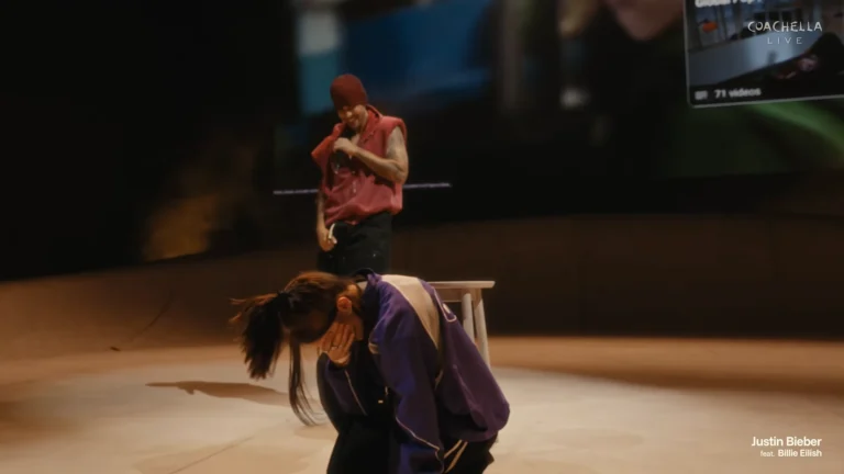 Justin Bieber canta clássico para Billie Eilish no Coachella; veja vídeo