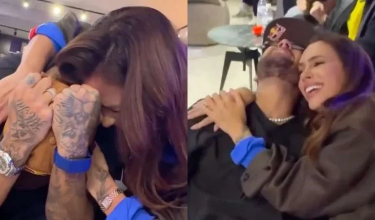 Ignorou? Reação de Neymar ao abraço da esposa, Bruna Biancardi, após convocação para Copa 2026 vira polêmica em vídeo: Nem olha para ela; assista