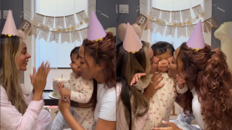 Brunna Gonçalves e Ludmilla celebram aniversário de 1 ano de Zuri; veja
